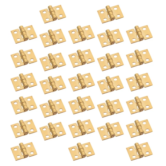 OLYCRAFT Lot de 40 échelles miniatures en bois de 2,2 x 6,1 cm - Accessoires de décoration de jardin - Mini meubles miniatures - Décoration de jardin pour loisirs créatifs - Accessoires
