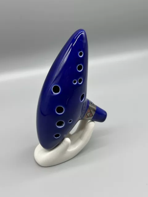 The Legend Zelda Flöte Okarina Ocarina of Time 12 Löcher Loch Ceramic Alto Hand 2