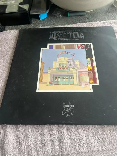 Led Zeppelin -Soundtrack From The Film The Song Remains The Same Vinyl Lp Ex!