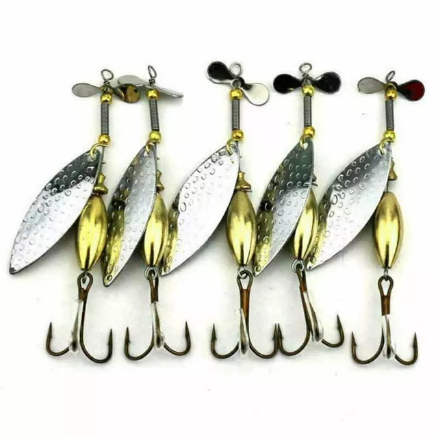 5 x FFT 60g SILVER STINGER LURE SPINNER MACKEREL COD BASS FEATHER SEA  FISHING