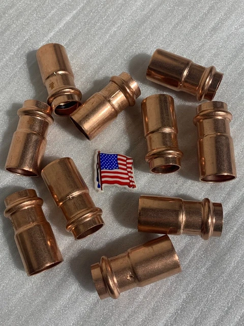 LOT 0F 20 - NIBCO PROPRESS BUSHING 1" x 3/4" PRESS VIEGA ***MADE IN USA***