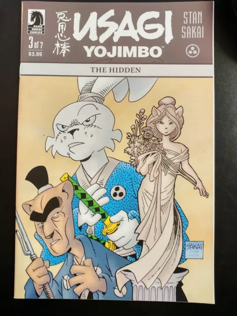 USAGI YOJIMBO: The Hidden #3 (of 7) (2018 DARK HORSE Comics) ~ VF/NM Book