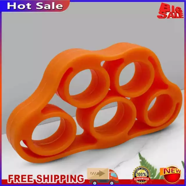 5 Finger Finger Strength Grip Band Portable Silicone for Rehabilitation Training