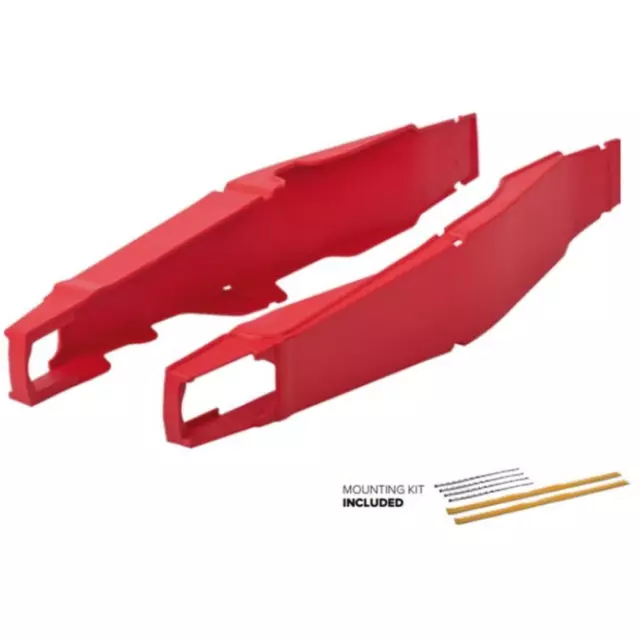 Schwingenschützer Schwingenprotektor swing arm passt an GasGas Ec-f Mc-f 250 rot