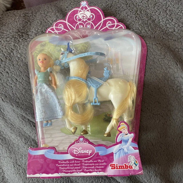 DISNEY POCKET PLAYSET Princess Cinderella Figure Horse Simba £20.00 ...