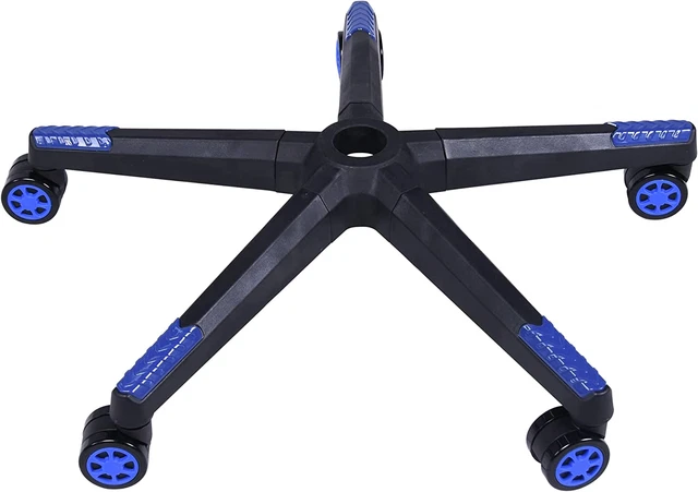 28 Inch Nylon Gaming Chair Base with 5 Casters, Heavy Duty Office Chair Base