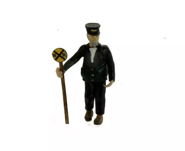 Vintage Railroad CROSSING Guard Finished N scale railroad figure