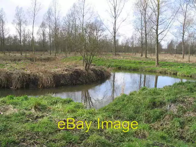 Photo 6x4 River Blackwater Stockstreet Bend in the river near Horseshoe H c2006