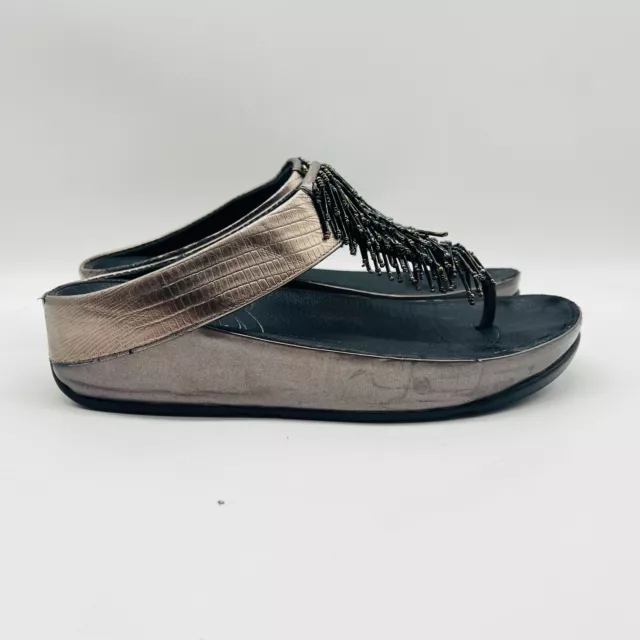 Fitflop cha cha nimbus silver sale