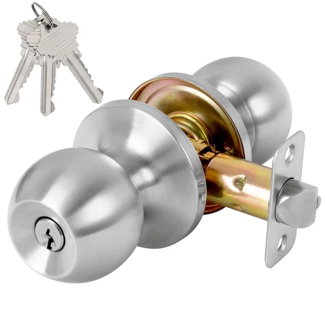 Poignée De Porte D'entrée Baldwin Prestige - Bronze Mat - Boîte Ouverte