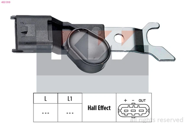 KW Nockenwellensensor, Hallgeber, Zündimpulsgeber Made in Italy - OE Eq 453 310