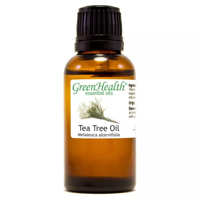 1 fl oz Tea Tree Essential Oil (100% Pure & Natural) - GreenHealth