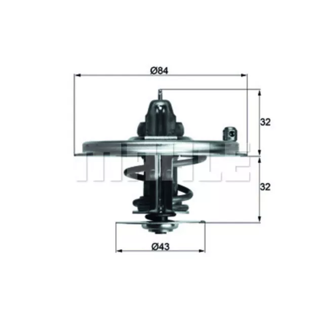 Thermostat, Kühlmittel BEHR MAHLE TX 36 85D 2