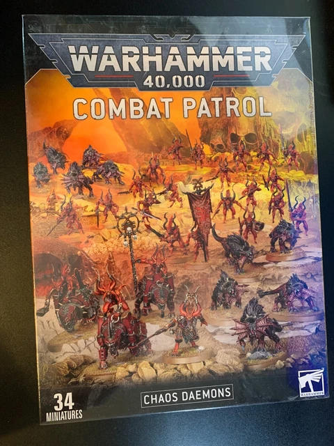 GAMES WORKSHOP WARHAMMER 40K Combat Patrol: Chaos Daemons Miniature £75 ...