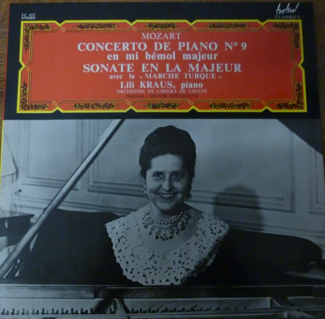 Lili Kraus - Dezardens / Mozart / Festival