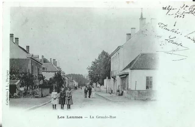 CPA Les Laumes - 21 - La Grande Rue -