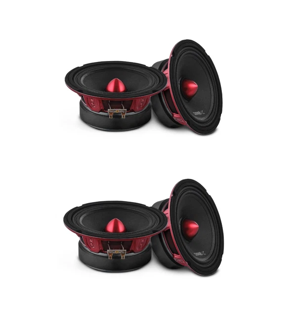 Buy DS18 PRO-ZT8 8-Inch 2 Way Pro Audio Midrange Speakers With Built-in