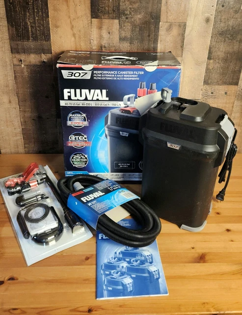 NEW FLUVAL 307 330L Performance Canister Filter 40-70 Gallon £122.45 ...