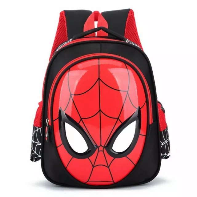 Niños Mochila Escolar Para Impermeable Niño Infantil Spiderman 3 6 Años Antiguo