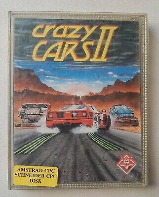 Titus JEU CRAZY CAR 2 TITUS AMSTRAD DISK DISQUETTE CF2 CF-2 CF 2 JACQUETTE CPC 6128 II 