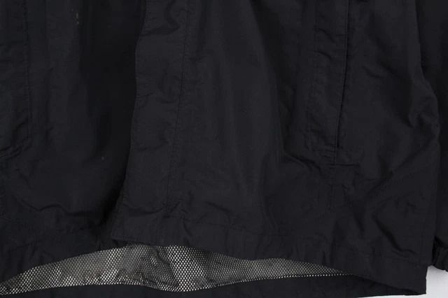 North Face Hyvent Jacket Waterproof Rain Coat Black Full Zip Mens Size M 6