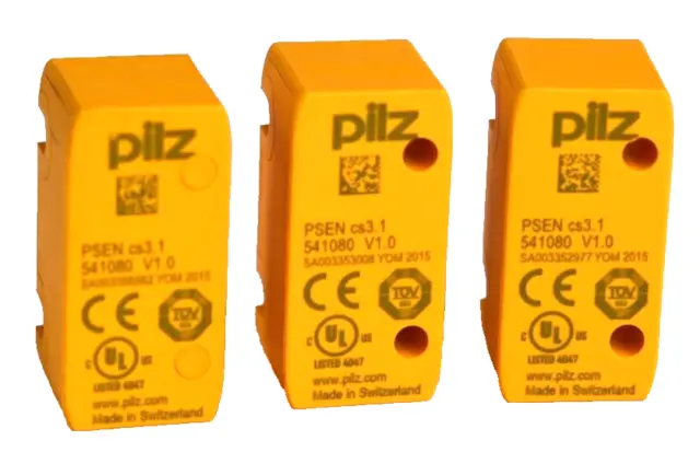 3x PILZ 541080 V1.0 PSEN cs3.1 Safety Switch Sicherheitsschalter Schalter