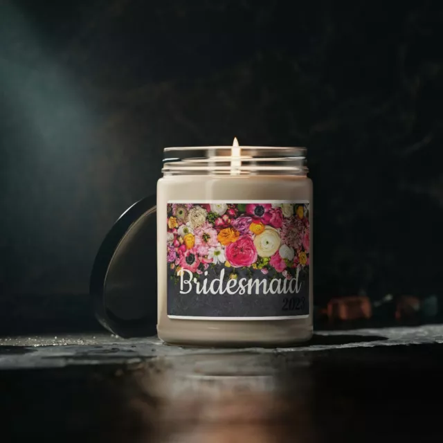 bridal shower Scented Soy Candle, 9oz