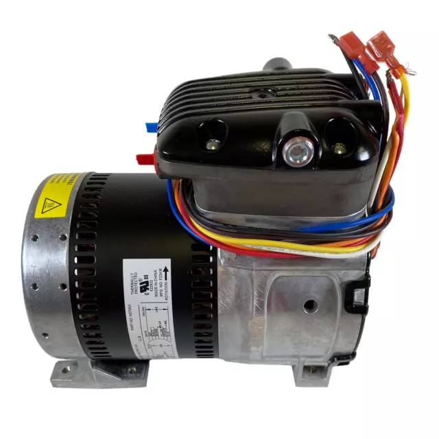 Gast 86R130-101-N270X 1/4 hp 230V 1P Rocking Piston Compressor Vacuum Pump