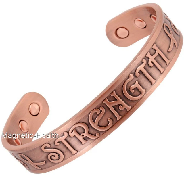 Brazalete Magnético Salud Para Hombre Cobre Túnel Carpiano Alivio Del Dolor Artritis 163