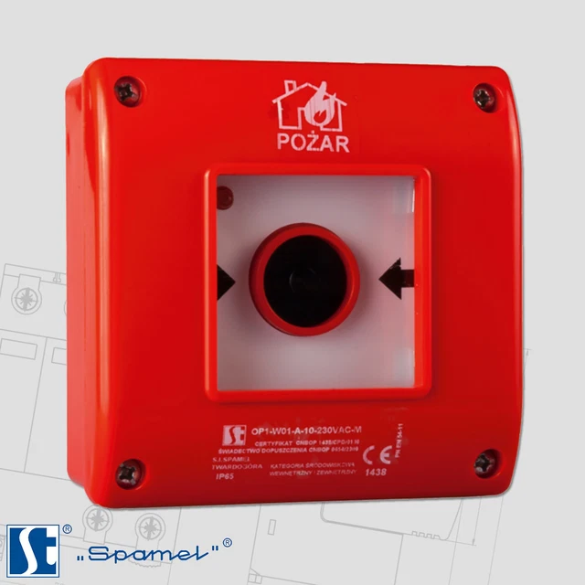 Hausalarm Blau Brandmelder Feuermelder Druckknopfmelder Schild 15x15 Iso7010 Asr 68083932