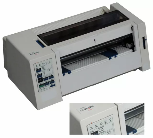 A4 Nadeldrucker Dot Printer Lexmark 2380 Plus Lpt Unter Windows7 Als Oki Ml 3320