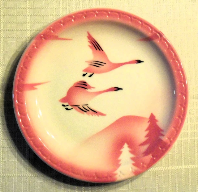 railroad dining car china collectibles, Milwaukee Road "Traveler", Small Plate