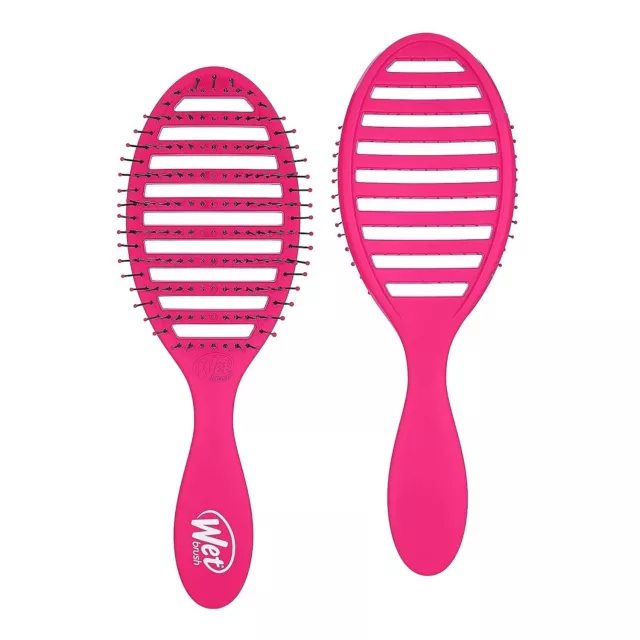Wet Brush Speed Dry Detangler (Pink)- Ergonomic