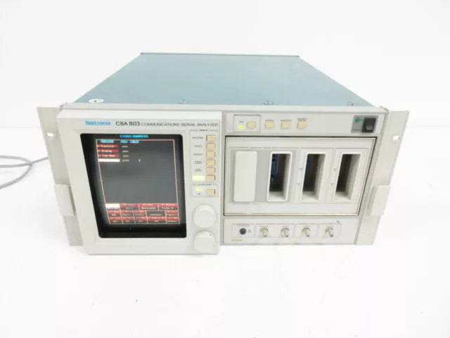 Tektronix Csa803 Communications Signal Analyzer Tektronix Csa803 Communications Signal Analyzer