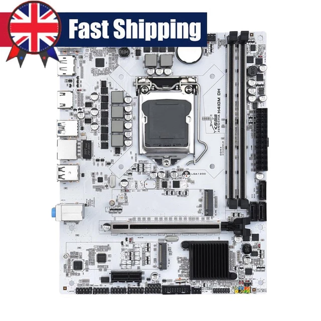 H410M DH COMPUTER Motherboard Gigabit LAN LGA1200 PC Mainboard 2*DDR4 ...