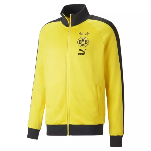 GIACCA PUMA UOMO BVB T7 Outerwear Licenza Tuta Sportiva Casual Top