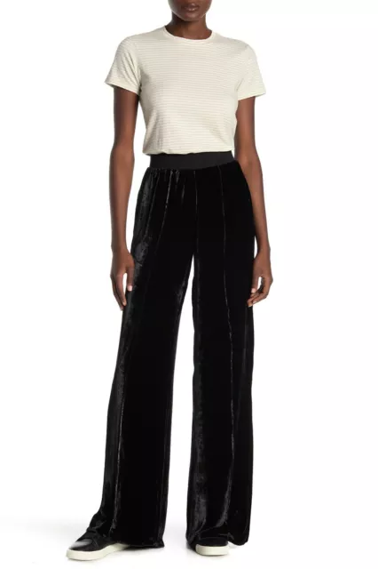 New With Tags ATM Anthony Thomas Melillo Velvet Wide Leg Pants