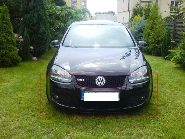 VW Golf 5 V GTI Stoßstange Front Kühlergrill Grill Neu GTI vorne inkl. Gutachten