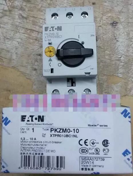 1PC New EATON MOELLER PKZM0-10 6.3-10A Circuit Breaker PKZMO10 Free Shipping