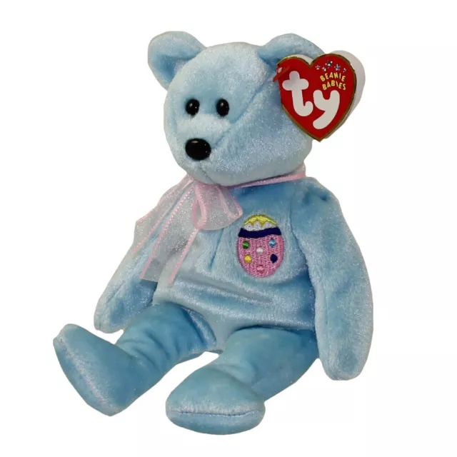 TY Beanie Baby - EGGS II the Easter Bear (8.5 inch) - MWMTs Stuffed Animal Toy