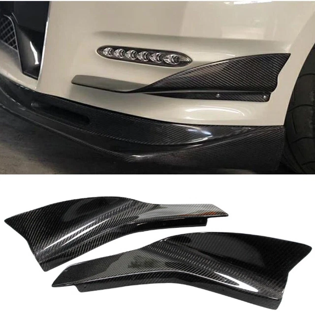 2-Piece Carbon Fiber Roof Drip Molding Trim Covers For Nissan - MW Trimmings, USA Made