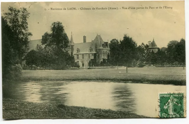 CPA - Carte Postale - France - Environ de Laon - Château de Marchais (I10081)