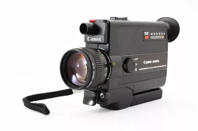 N-Mint+3 🌟 Caméra vidéo Canon 310XL Super8 Zoom 8,5-25,5 mm F/1 Objectif du...