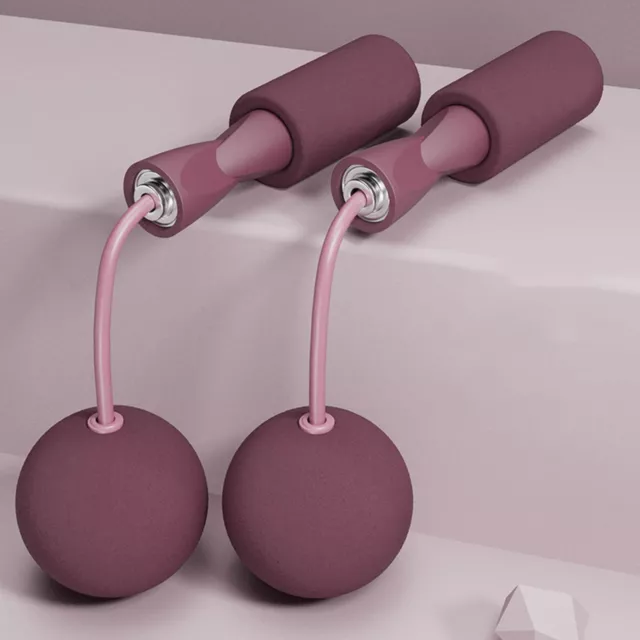 (Pink) Corde à Sauter LestéeFil Portable Pour L'entraînement