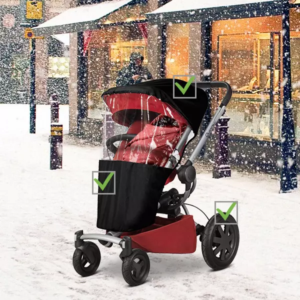 Quinny Buzz Xtra Carrozza Invernale Pronta A Scegliere Accessori