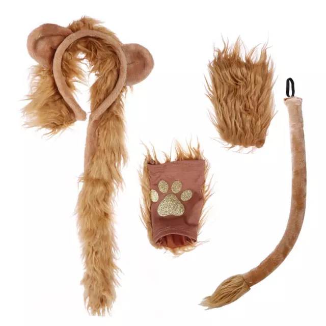 Animal Lion Costume Headwear Accessories for Carnival Themed Party