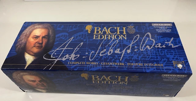 BACH EDITION COMPLETE Works Brilliant Classics 155 CD Box Set