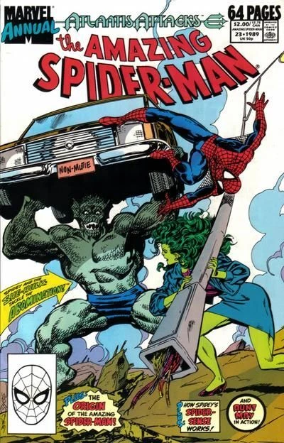 Amazing Spider-Man Annual #23 - Jan 1989 Marvel Comics, Vf/Nm 9.0 Cgc It!