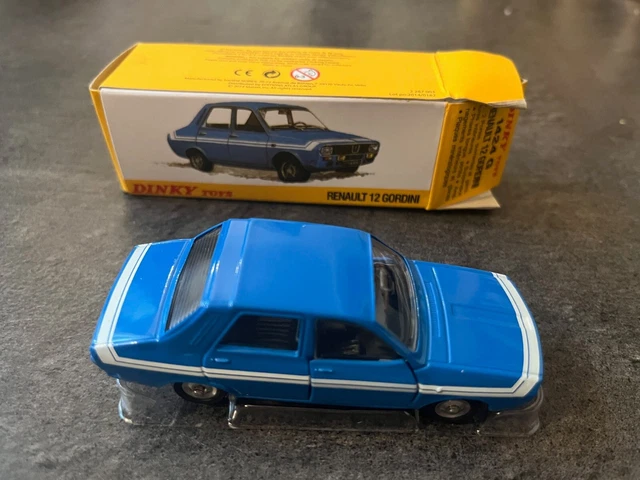 Dinky Toys Renault 12 - Réf 1424 - Miniature Voiture Ancienne échelle 1/43