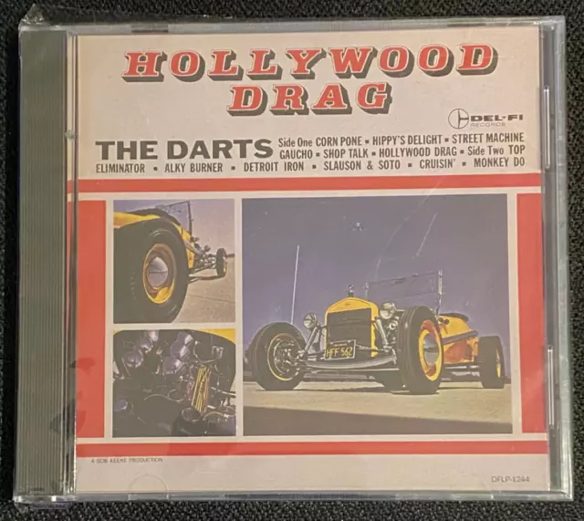 The Darts - Hollywood Drag - CD Album Reissue (1996) - New + Sealed